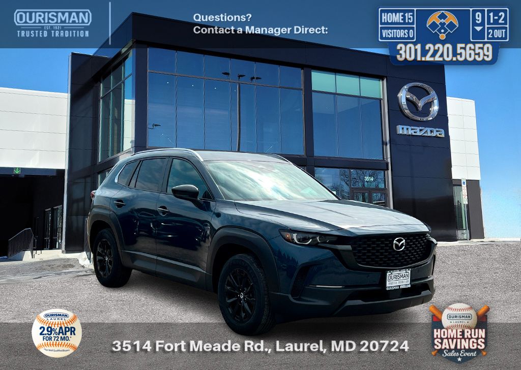 Blue Metallic 2026 Mazda CX-50 Hybrid Preferred AWD SUV / Crossover All-Wheel Drive Continuously Variable Transmission