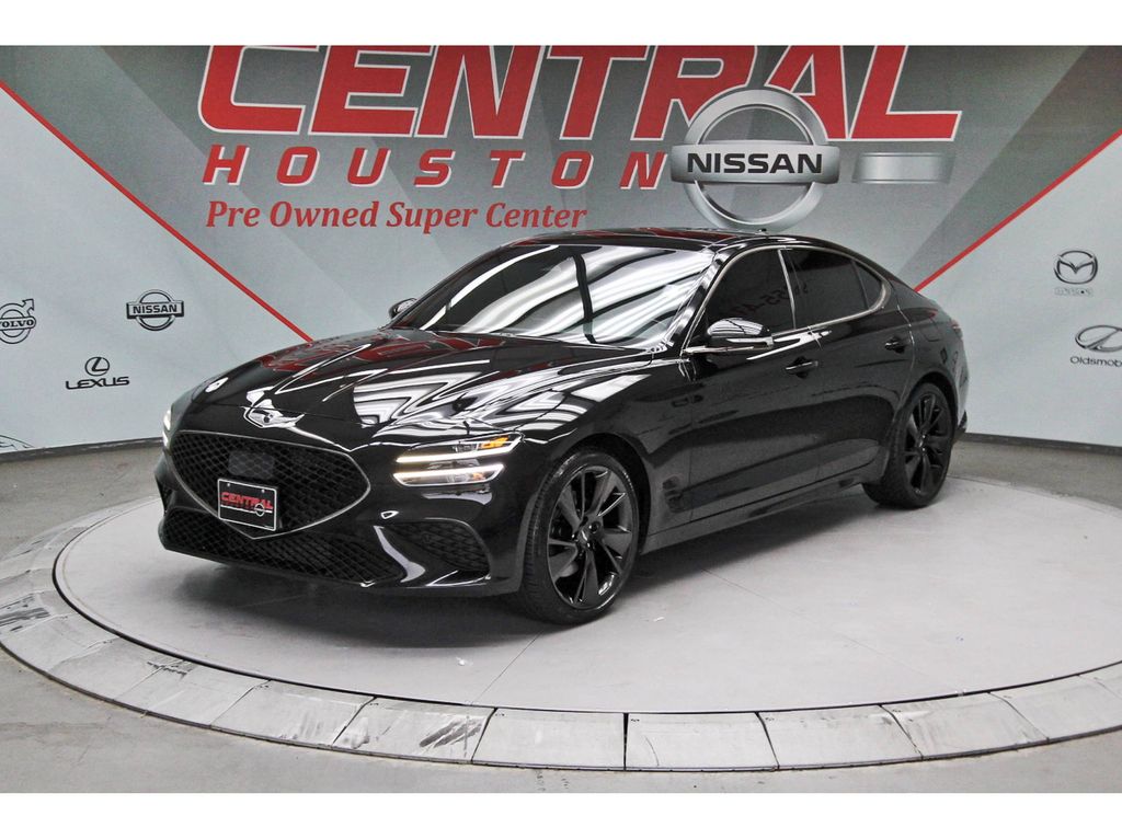 2023 Genesis G70 2.0T Black at DeMontrond Mazda