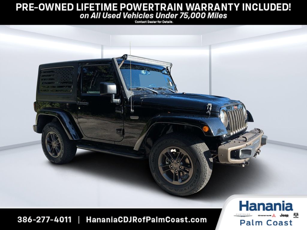 2016 Jeep Wrangler Negro (Black Clearcoat) SUV/Crossover Todo terreno 5 velocidades Automática