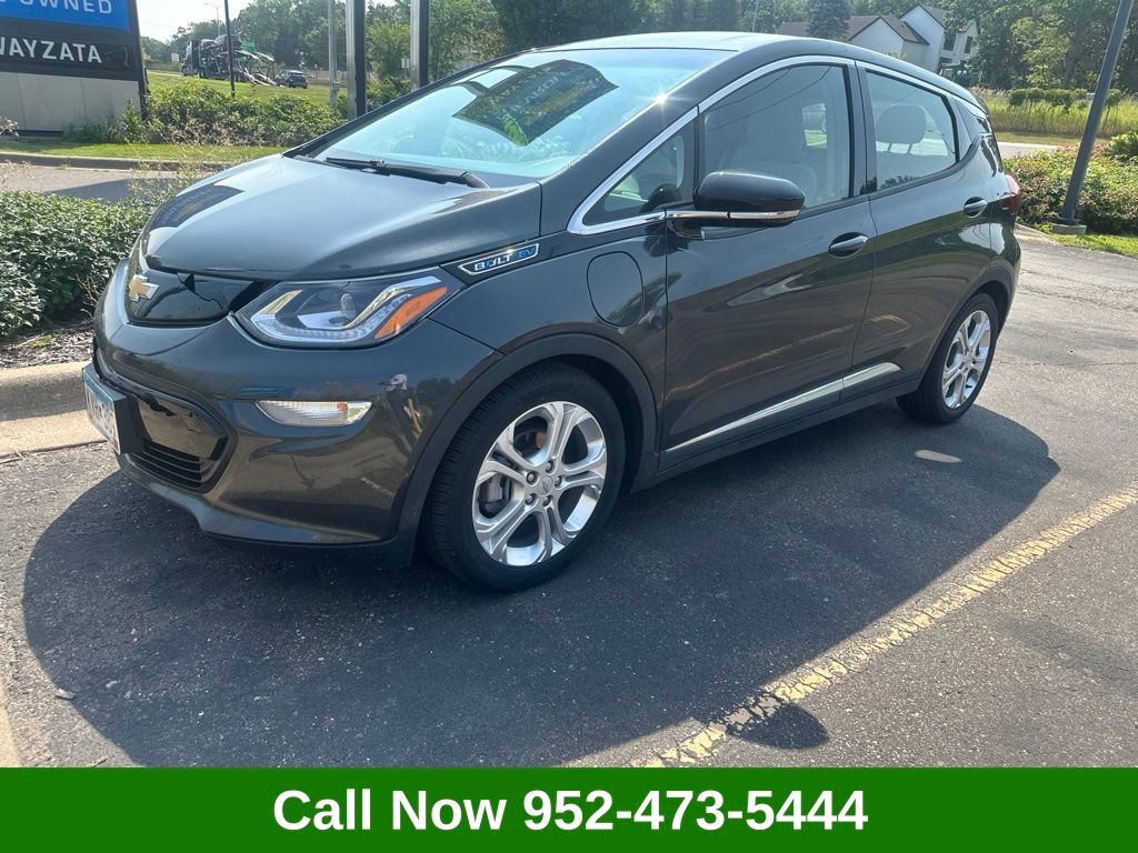 Nightfall Gray Metallic 2017 Chevrolet Bolt EV Hatchback Front-Wheel Drive 1-Speed Automatic