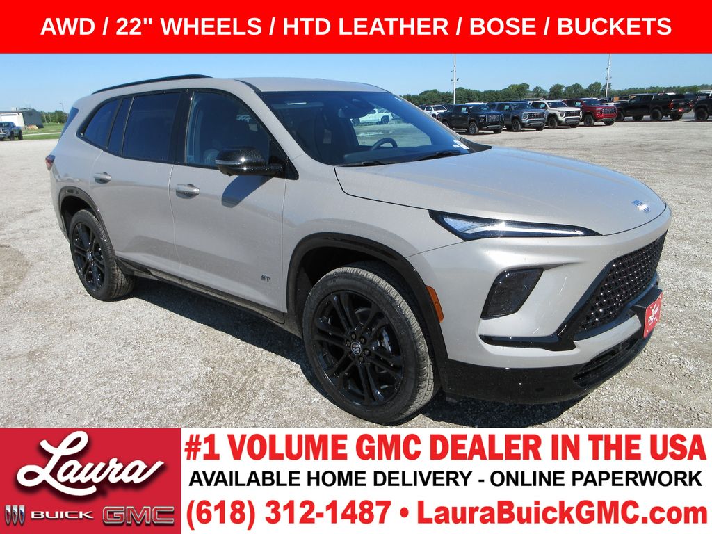 Stone Metallic 2026 Buick Enclave SUV / Crossover Four-Wheel Drive 8-Speed Automatic