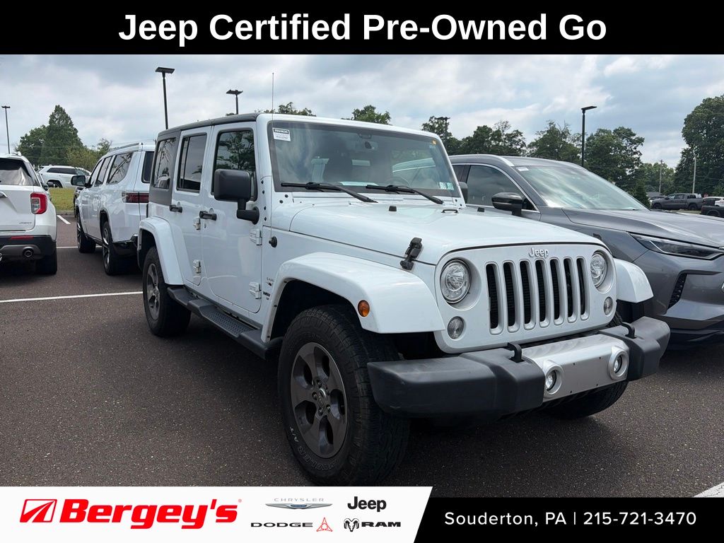 Bright White Clearcoat 2017 Jeep Wrangler SUV / Crossover Four-Wheel Drive 5-Speed Automatic