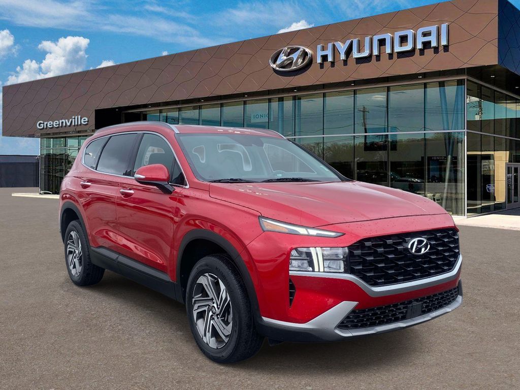 Calypso Red 2023 Hyundai Santa Fe SEL AWD SUV / Crossover All-Wheel Drive 8-Speed Automatic