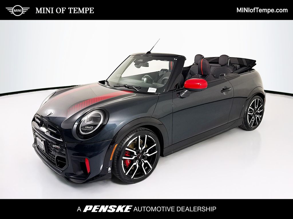 Gray Metallic 2025 MINI Cooper Convertible Front-Wheel Drive 7-Speed Automatic