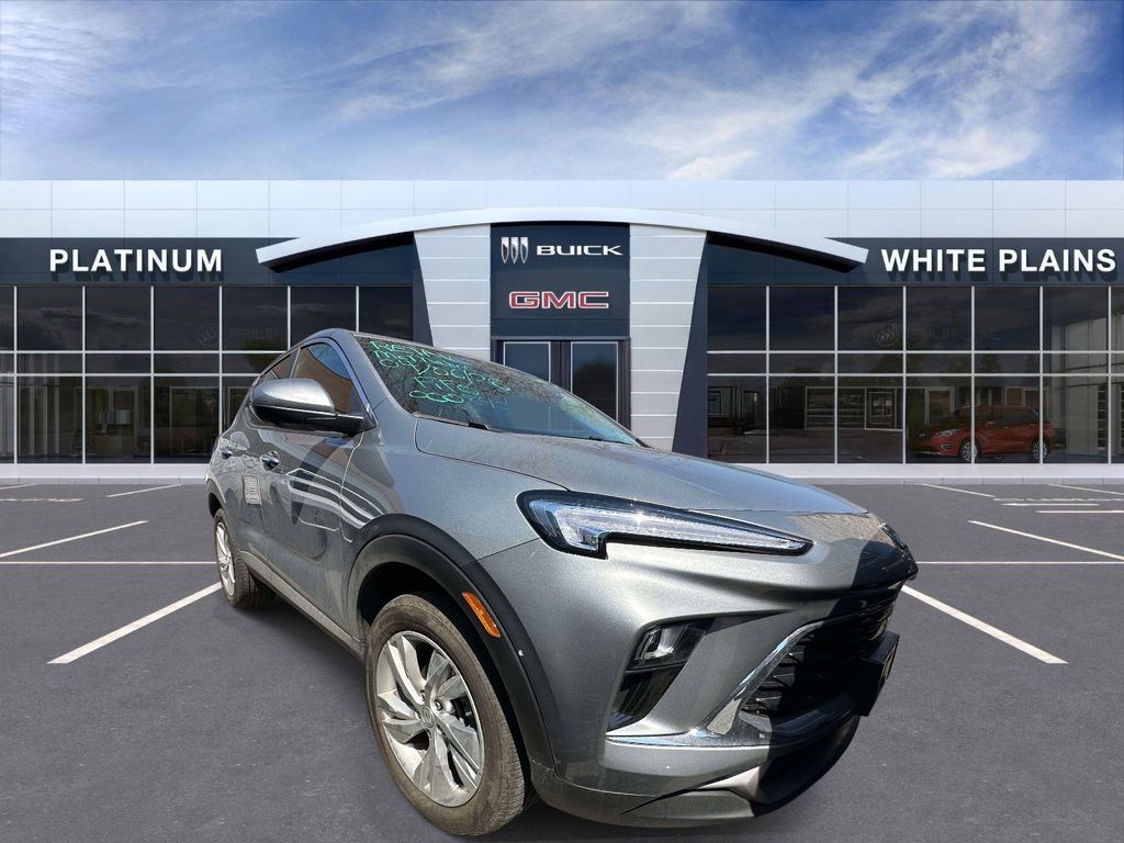 Moonstone Gray Metallic 2025 Buick Encore GX Preferred AWD SUV / Crossover All-Wheel Drive 9-Speed Automatic