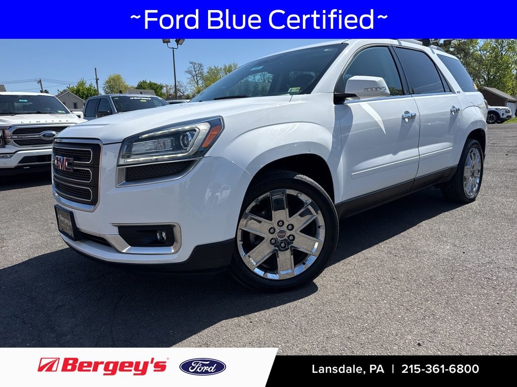 Summit White 2017 GMC Acadia Limited AWD SUV / Crossover All-Wheel Drive 6-Speed Automatic