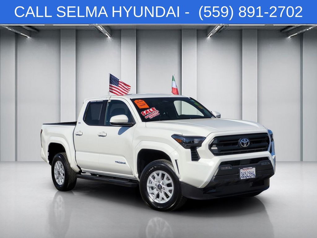 Ice 2024 Toyota Tacoma SR5 Double Cab 4WD Pickup Truck Four-Wheel Drive 8-Speed Automatic