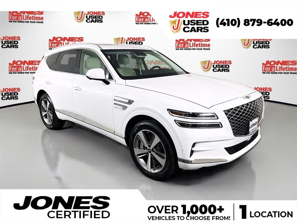 White 2024 Genesis GV80 2.5T AWD SUV / Crossover All-Wheel Drive 8-Speed Automatic