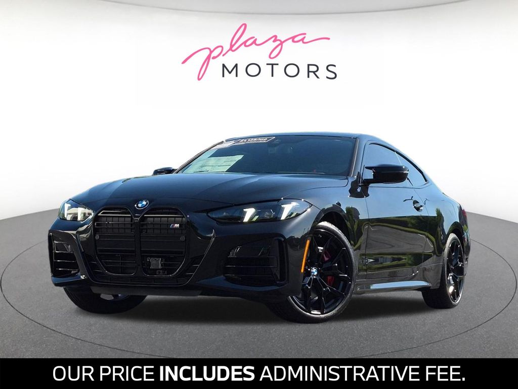 Black Sapphire Metallic 2026 BMW 4 Series M440i Coupe xDrive Coupe All-Wheel Drive 8-Speed Automatic