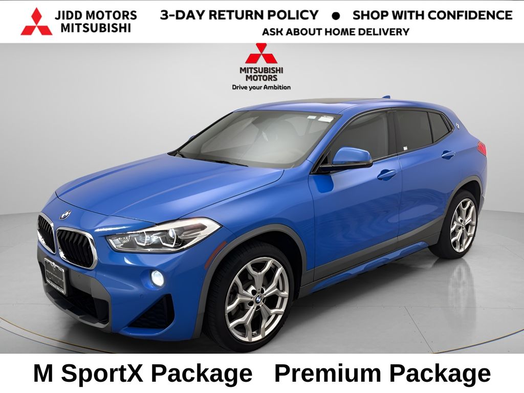 Blue Metallic 2018 BMW X2 SUV / Crossover Front-Wheel Drive 8-Speed Automatic