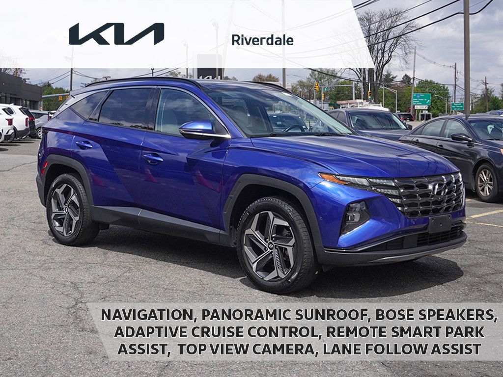 Intense Blue 2024 Hyundai Tucson SUV / Crossover All-Wheel Drive 8-Speed Automatic