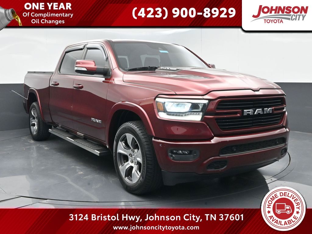 Delmonico Red Pearlcoat 2021 RAM 1500 Pickup Truck Four-Wheel Drive 8-Speed Automatic