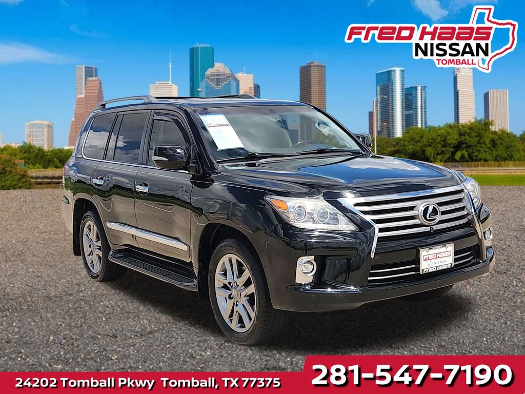 Black Onyx 2014 Lexus LX 570 4WD SUV / Crossover All-Wheel Drive 6-Speed Automatic