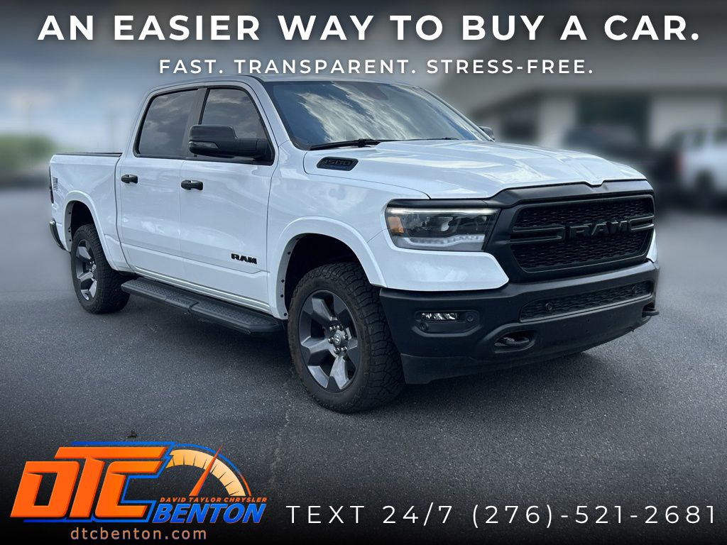 Bright White Clearcoat 2023 RAM 1500 Pickup Truck Four-Wheel Drive 8-Speed Automatic