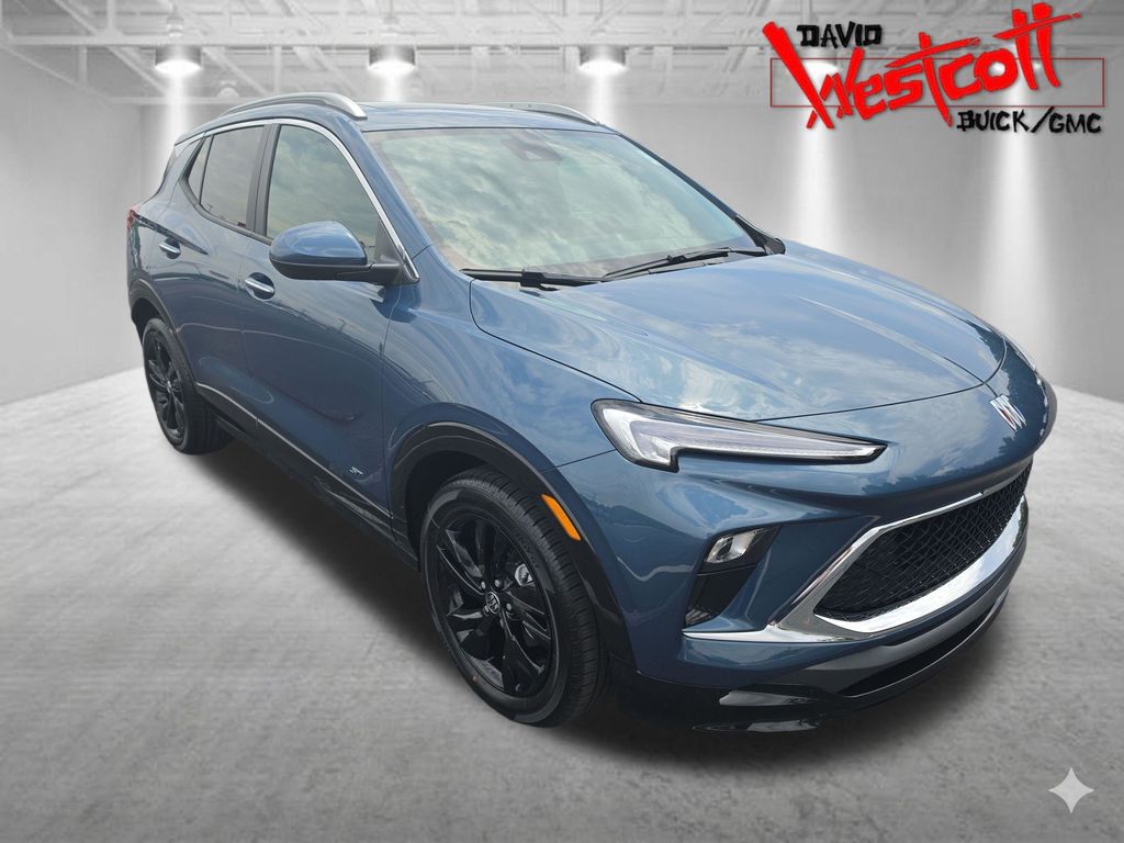 Ocean Blue Metallic 2026 Buick Encore GX SUV / Crossover Front-Wheel Drive Continuously Variable Transmission