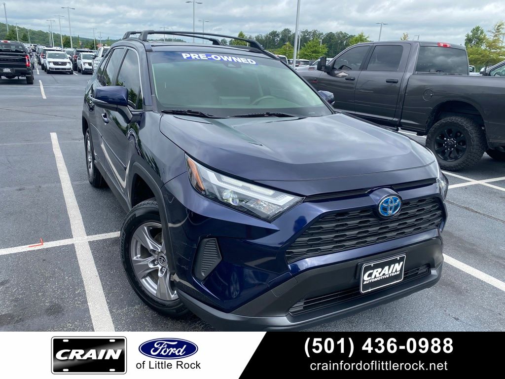 Blueprint 2022 Toyota RAV4 Hybrid SUV / Crossover All-Wheel Drive Continuously Variable Transmission