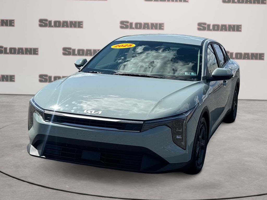 Morning Haze 2025 Kia K4 LXS FWD Sedan Front-Wheel Drive Continuously Variable Transmission