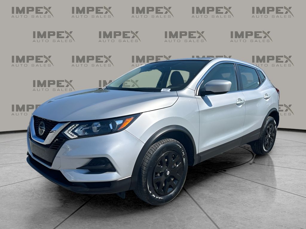 Brilliant Silver Metallic 2020 Nissan Rogue Sport SUV / Crossover Front-Wheel Drive Continuously Variable Transmission