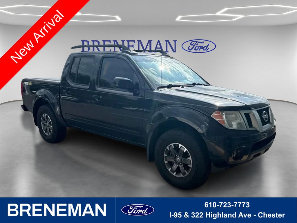 Gray (Magnetic Black) 2016 Nissan Frontier Pickup Truck Four-Wheel Drive 5-Speed Automatic Overdrive