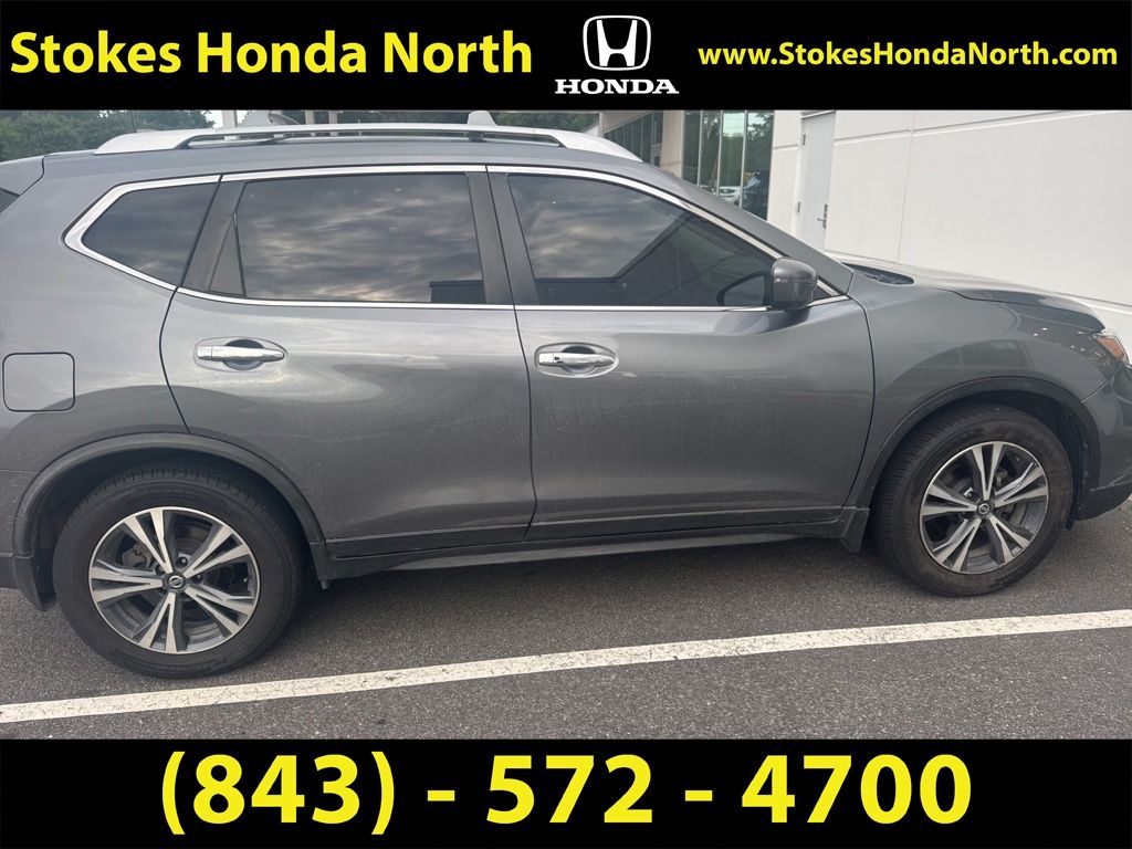 2019 Nissan Rogue SV Gray at Stokes Honda North