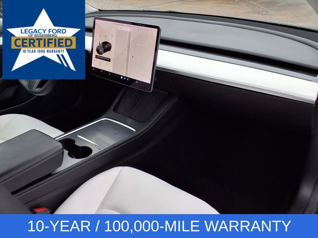 2022 Tesla Model 3 Long Range White at Genesis of Spring