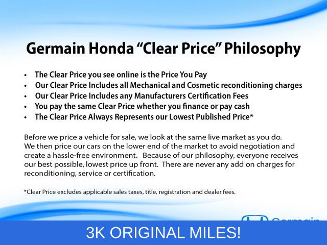 Certified Used 2018 Obsidian Blue Pearl Honda EX-L image 2