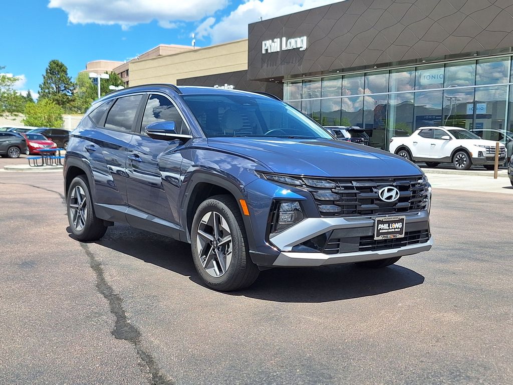 Atlantis Blue 2025 Hyundai Tucson SUV / Crossover All-Wheel Drive 8-Speed Automatic