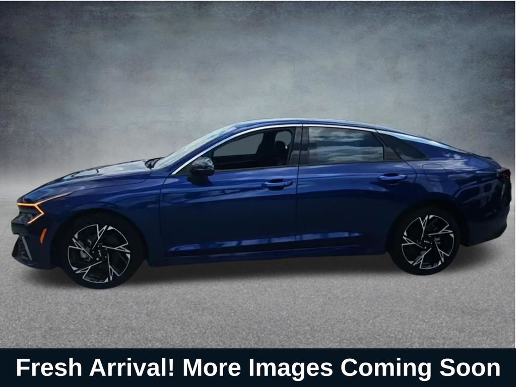 Yacht Blue 2025 Kia K5 Sedan Front-Wheel Drive 8-Speed Automatic