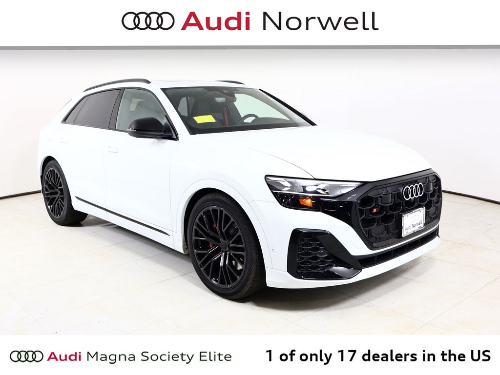 Glacier White 2026 Audi SQ8 4.0T quattro Prestige SUV / Crossover All-Wheel Drive 8-Speed Automatic