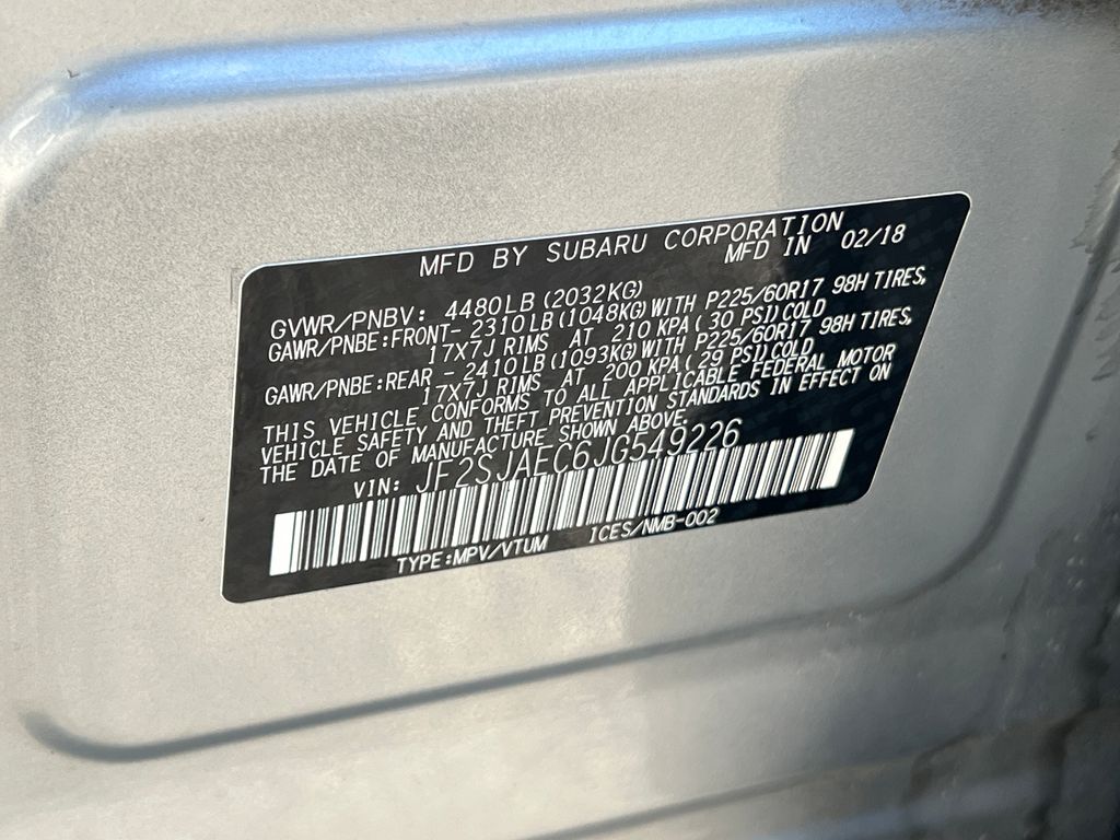 2018 Subaru Forester 2.5i Premium