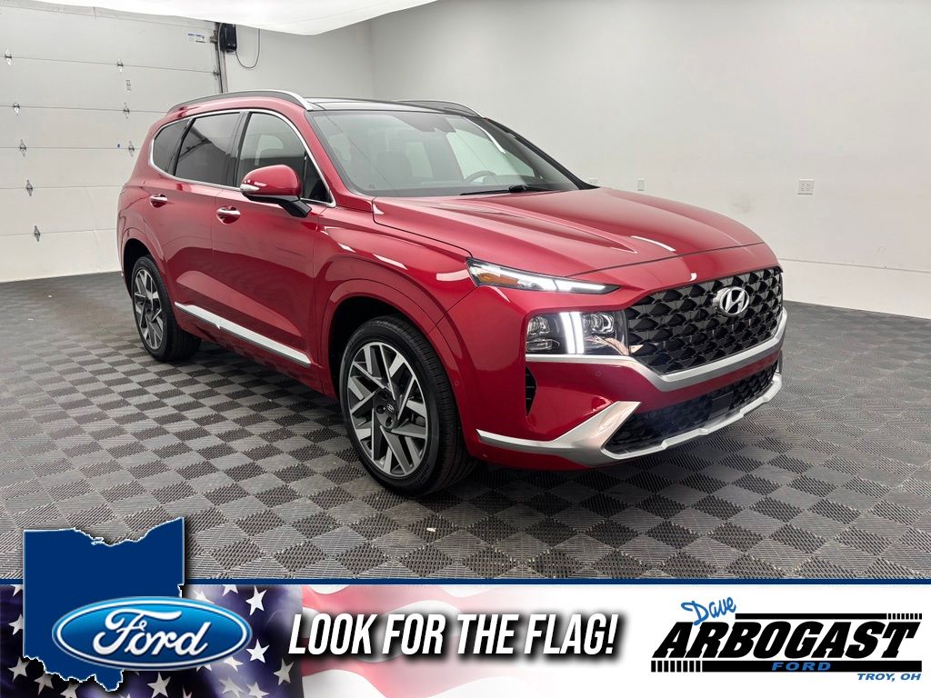 Calypso Red 2023 Hyundai Santa Fe SUV / Crossover Front-Wheel Drive Automatic