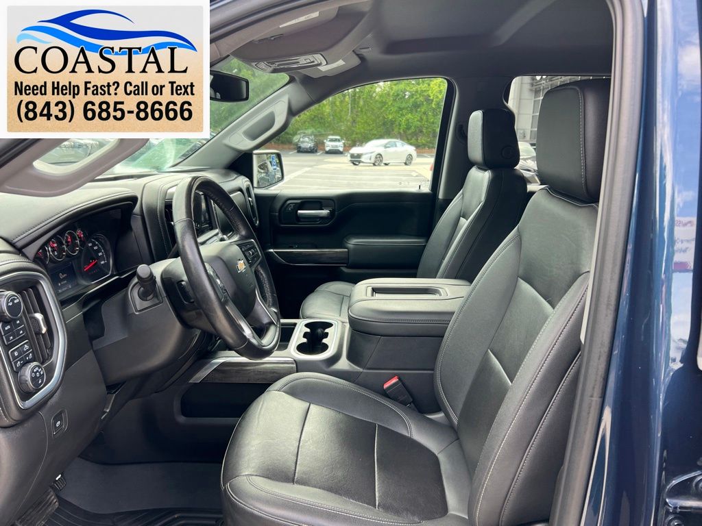 2021 Chevrolet Silverado 1500 LTZ Blue at Bob Mills Chevrolet