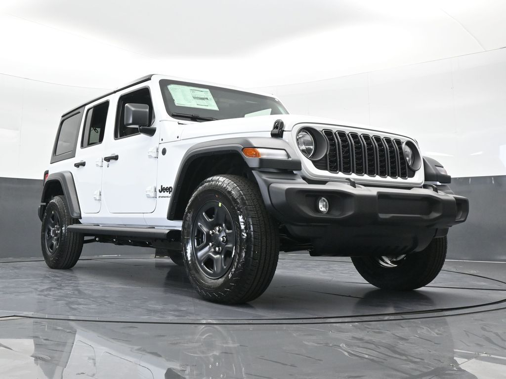 New 2026 Bright White Clearcoat Jeep Sport image 54