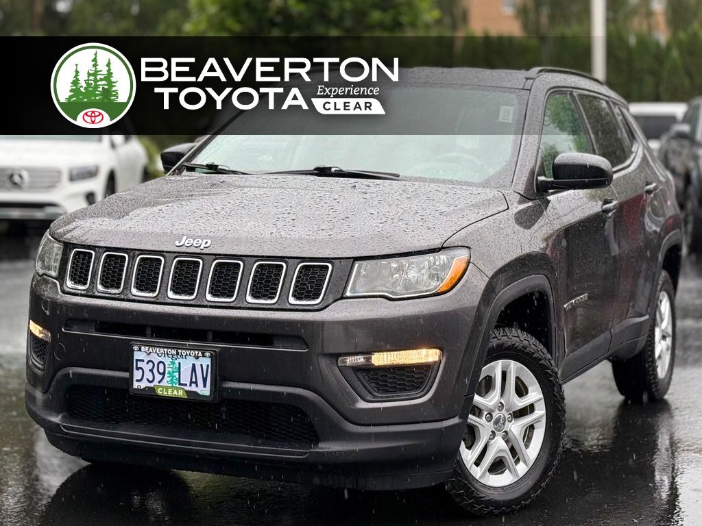 Gray (Granite Crystal Metallic Clearcoat) 2018 Jeep Compass Sport 4WD SUV / Crossover Four-Wheel Drive 9-Speed Automatic