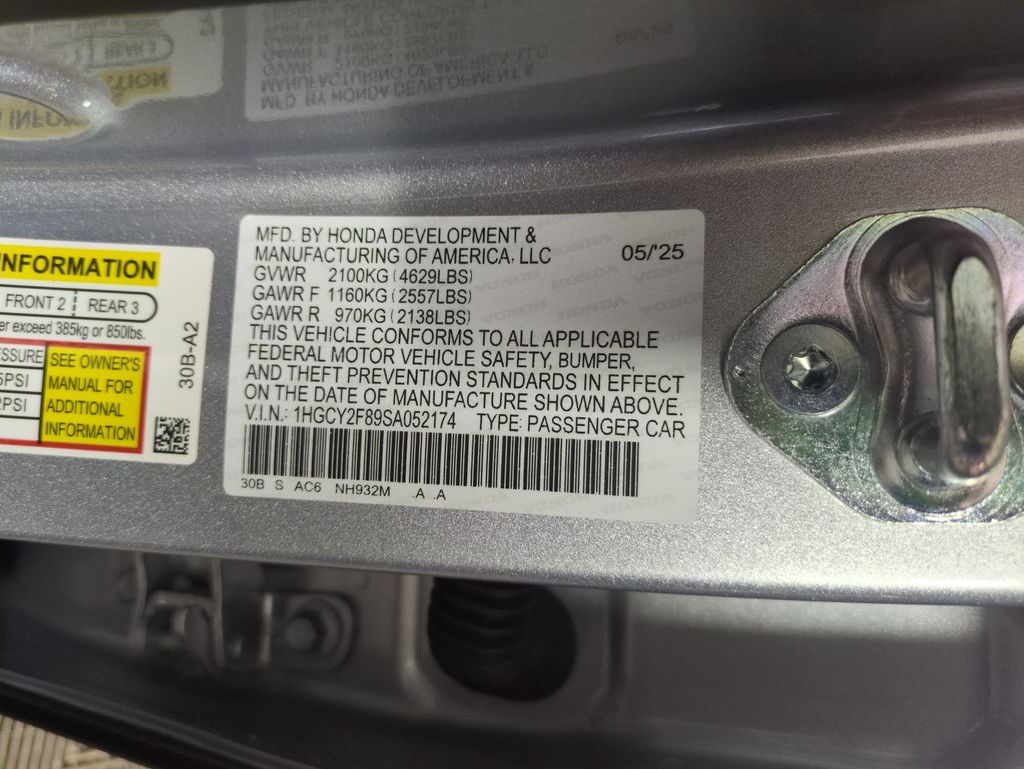 New 2025 Honda Accord Hybrid For Sale in Fort Wayne, IN