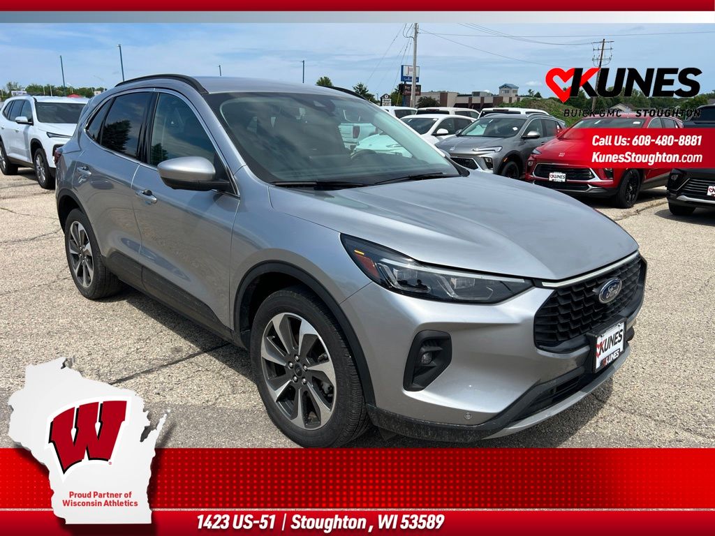 Silver 2024 Ford Escape SUV / Crossover All-Wheel Drive 8-Speed Automatic