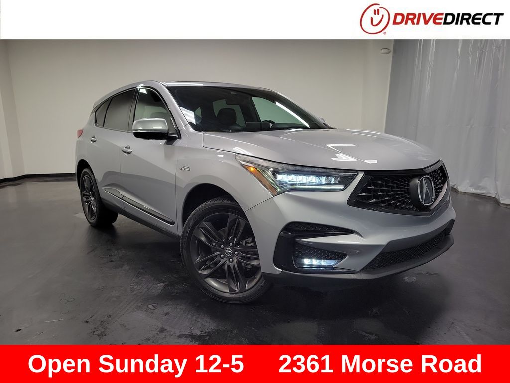 Lunar Silver Metallic 2020 Acura RDX SUV / Crossover All-Wheel Drive Automatic