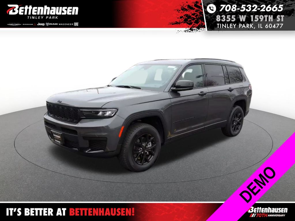 Baltic Gray Metallic Clearcoat 2025 Jeep Grand Cherokee L Altitude X 4WD SUV / Crossover Four-Wheel Drive 8-Speed Automatic