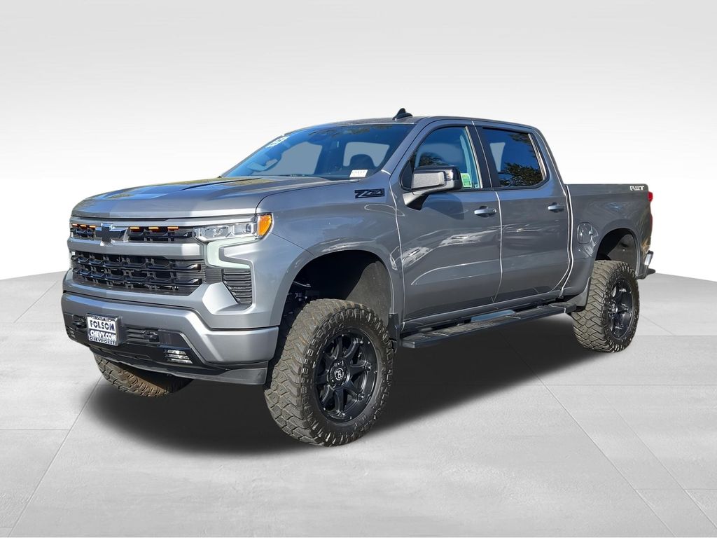 Sterling Gray Metallic 2025 Chevrolet Silverado 1500 Pickup Truck Four-Wheel Drive Automatic