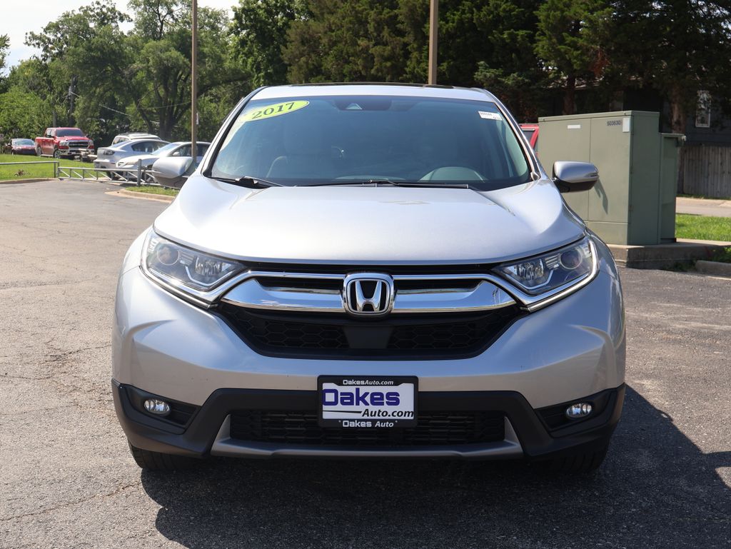 Used 2017 Honda CR-V EX with VIN 7FARW1H54HE004016 for sale in Kansas City