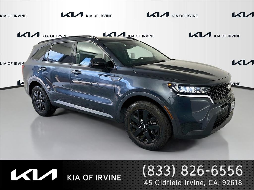 Gravity Gray 2021 Kia Sorento SUV / Crossover All-Wheel Drive 8-Speed Automatic