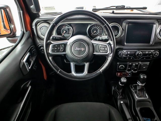 Used 2019 Orange Jeep Unlimited Rubicon image 19