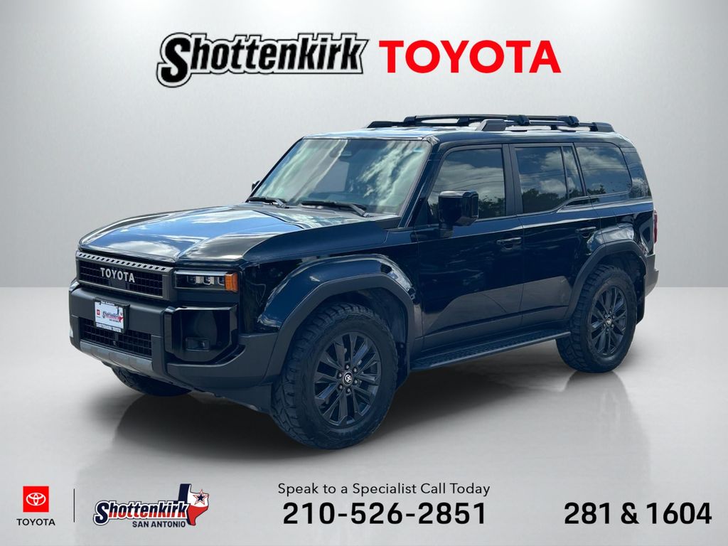 Black 2024 Toyota Land Cruiser SUV / Crossover Four-Wheel Drive 8-Speed Automatic