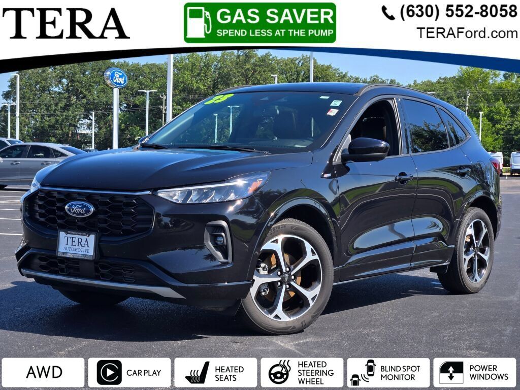 Black Metallic 2023 Ford Escape SUV / Crossover All-Wheel Drive 8-Speed Automatic