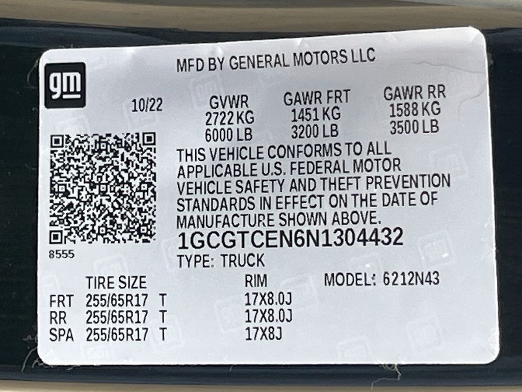 2022 Chevrolet Colorado LT Black at Emmons Autoplex