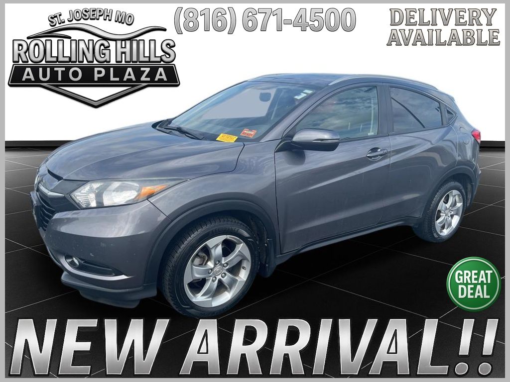 Gray (Modern Steel Metallic) 2017 Honda HR-V EX-L with Nav AWD SUV / Crossover All-Wheel Drive Continuously Variable Transmission
