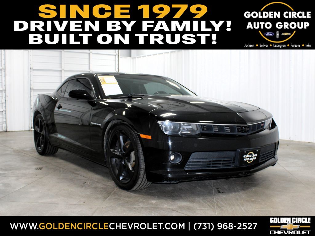 Black 2014 Chevrolet Camaro 2LT Coupe RWD Coupe Rear-Wheel Drive 6-Speed Manual
