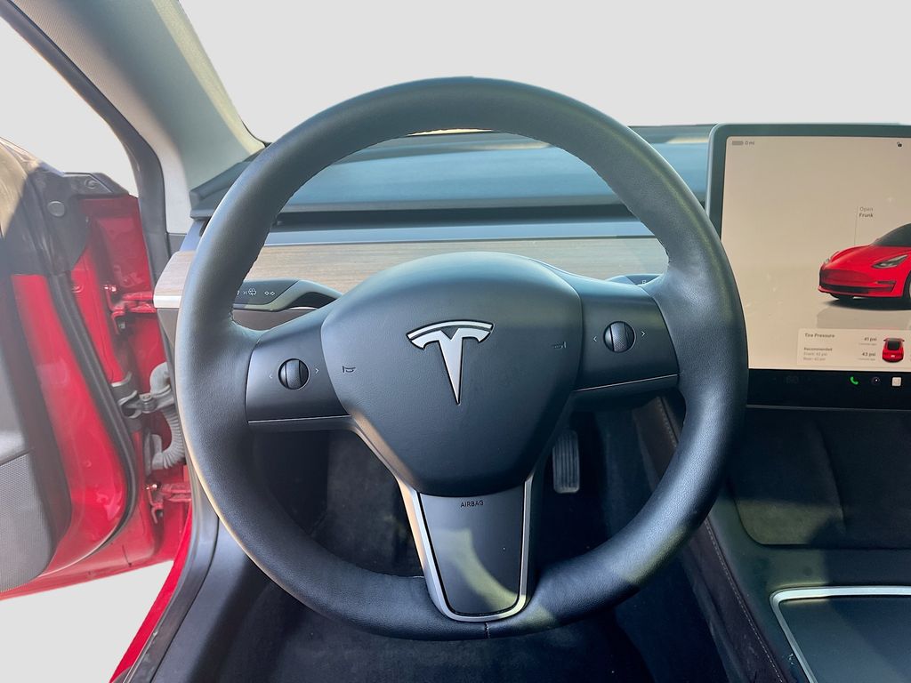 Used 2023 Red Tesla Base image 11