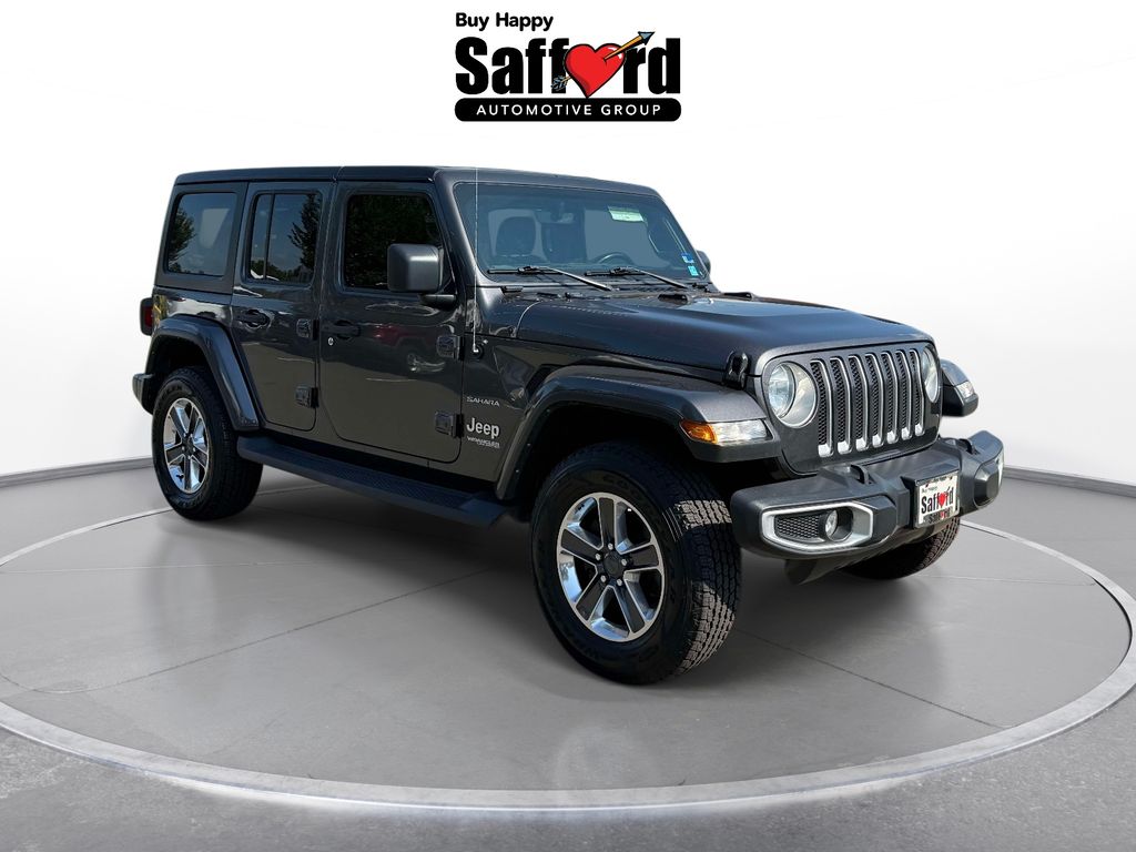 Used 2022 Gray Jeep Unlimited Sahara image 10