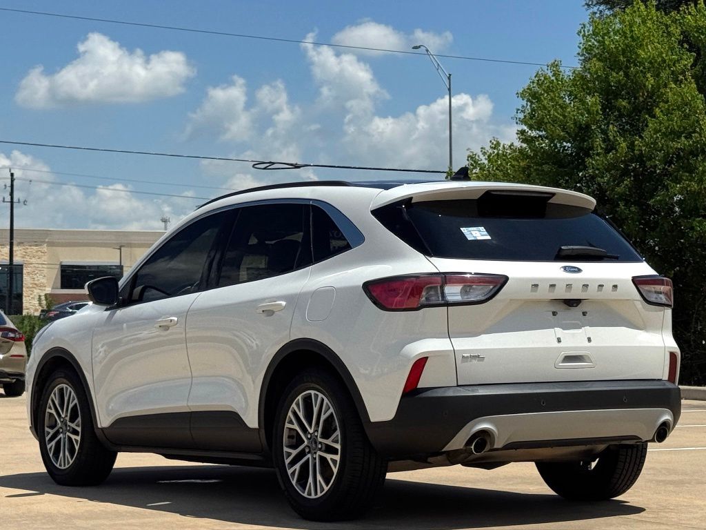 2021 Ford Escape SEL White at Toyota of Victoria